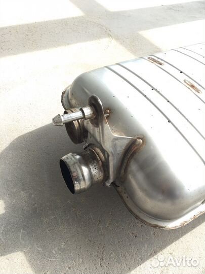 Банка глушителя porsche