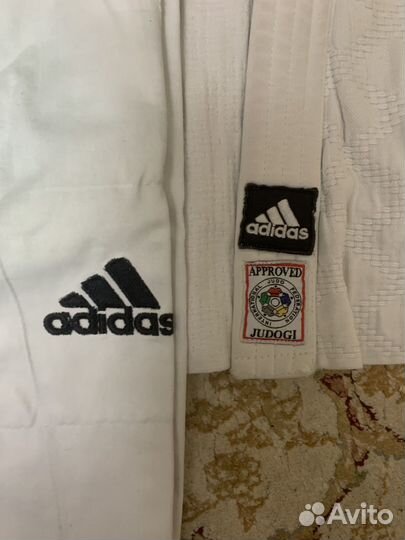 Кимоно для дзюдо adidas 160 оригинал