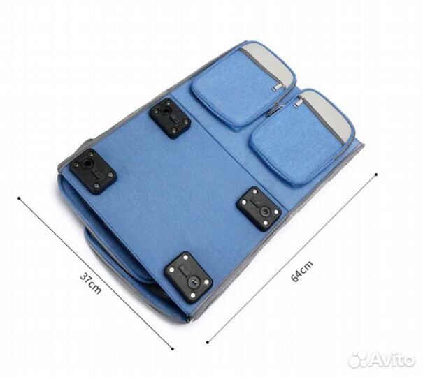 Рюкзак-трансформер для переноски животных с колеса