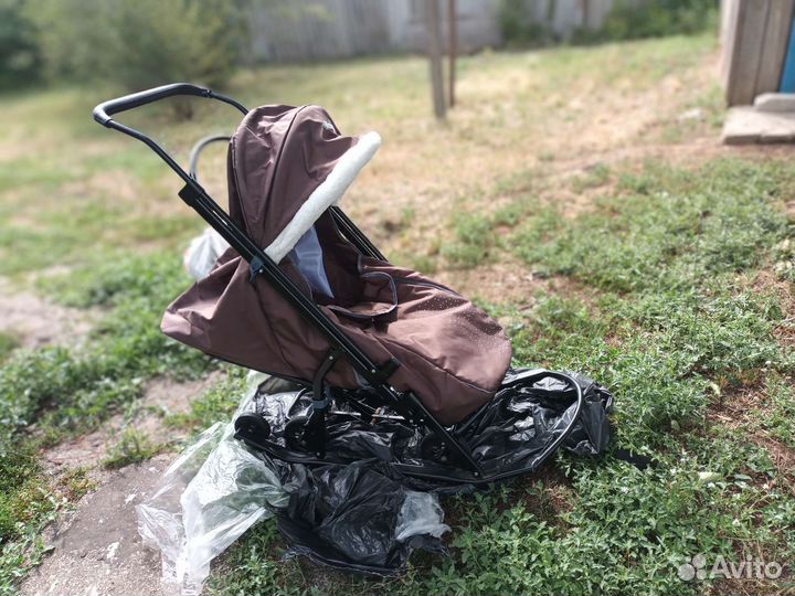 Детские санки коляска