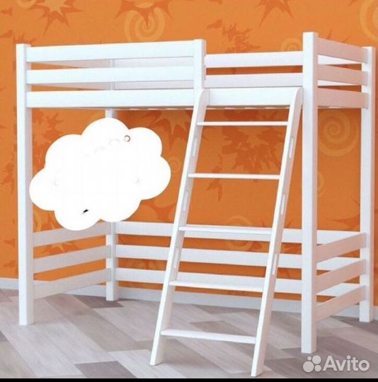 Кровать детская чердак
