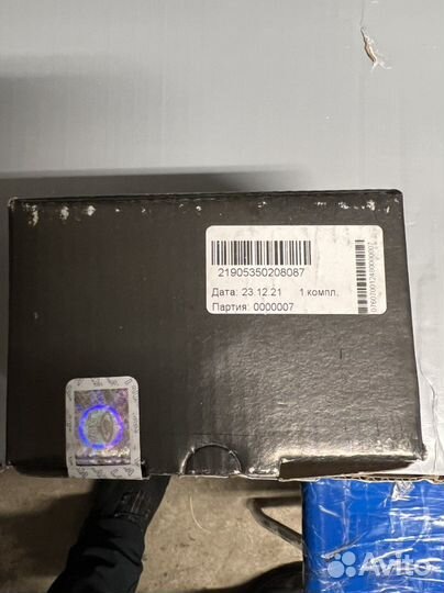 Задние тормазные колодки дисковые тормаза веста