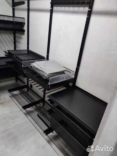 Гардеробные системы хранения металлические Титан