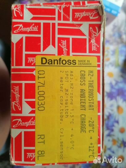 Реле температуры Danfoss RT-8L 17L0001