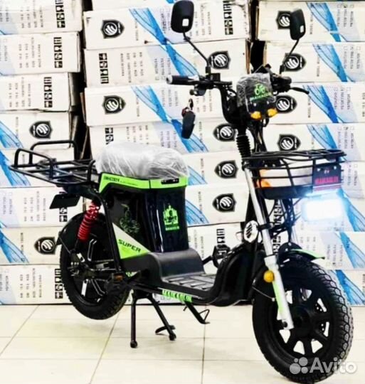 Электровелосипед монстр 1000w 50 Ah