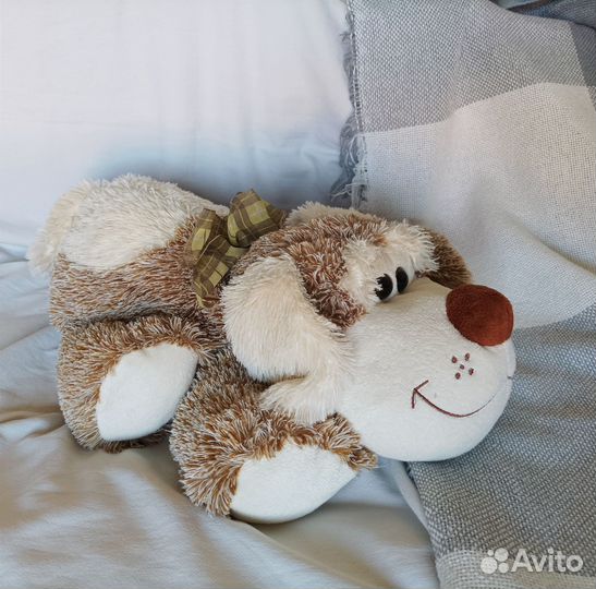 Мягкие игрушки собака, медведь