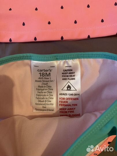Купальник для девочки 80 Carter‘s