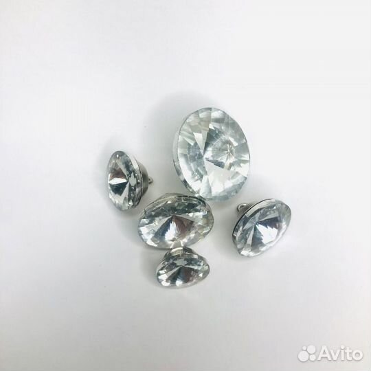 Пуговицы стразы для каретной стяжки