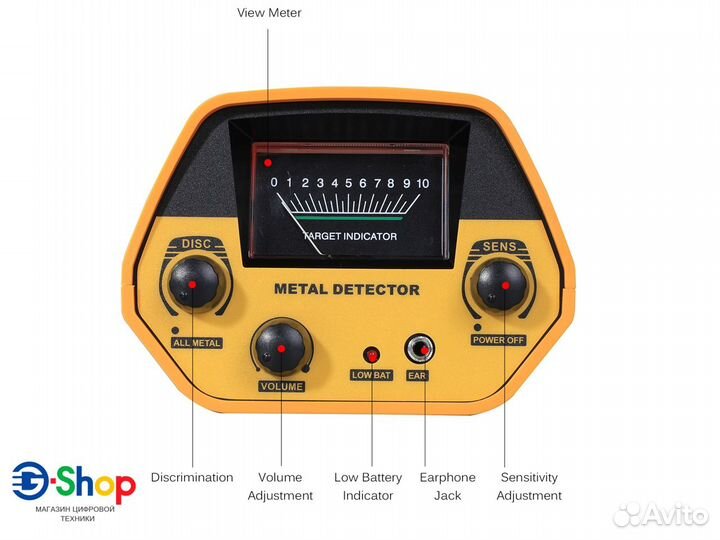 Металлоискатель GTX-5030