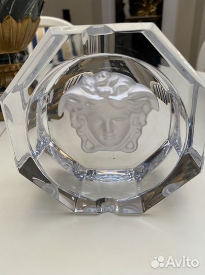 Пепельница Versace (оригинал) Хрусталь Германия Ro