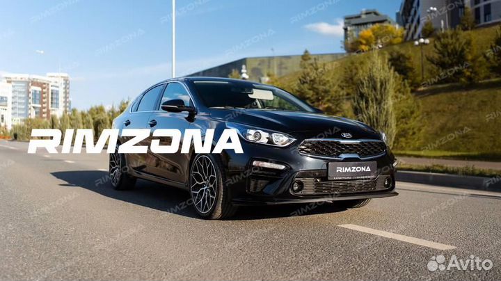 Литые диски HF-2 R17 et35.0 5x112.0 Черный с полир