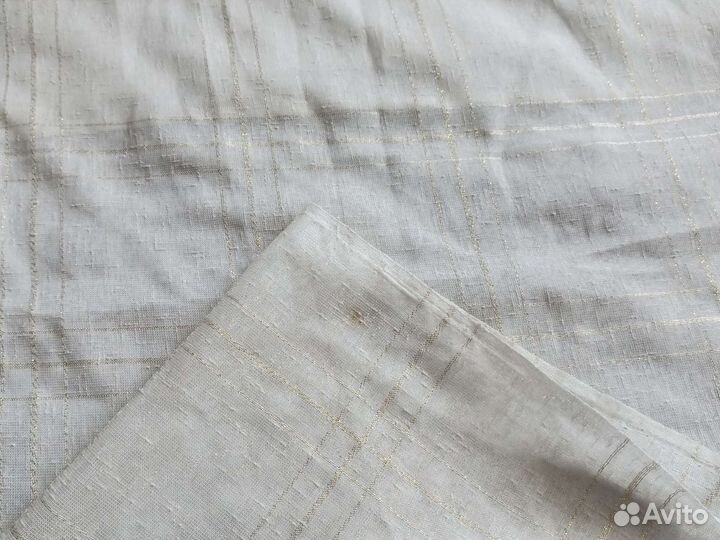 Тюль,занавеска под лён,готовая 170215