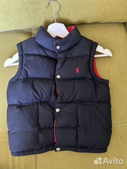 Жилет пухтаой ralph Lauren (3-5 лет)