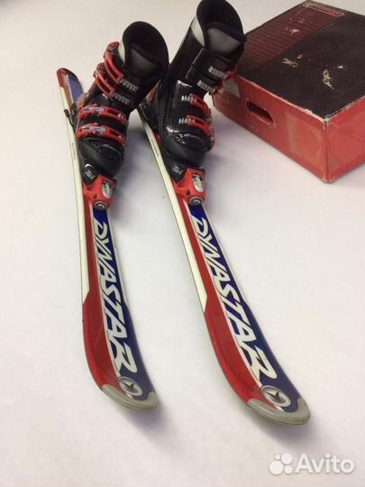 Продаю горные лыжи и горнолыжные ботинки