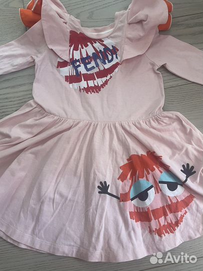 Платье fendi 3-4 года