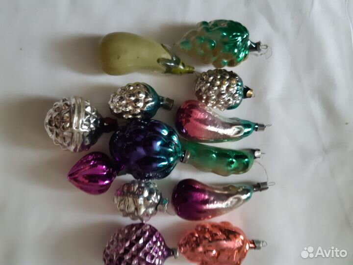 Елочные игрушки СССР гдр