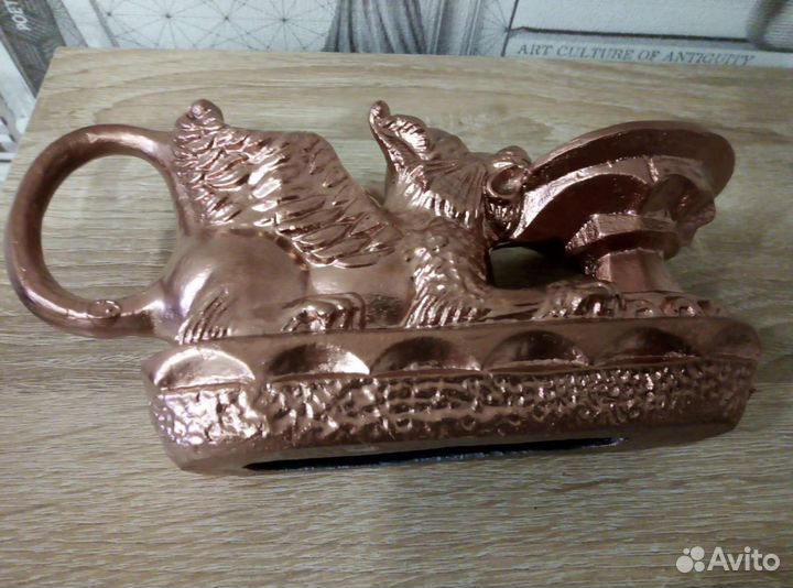 Подсвечник СССР. Гриффон. Силумин