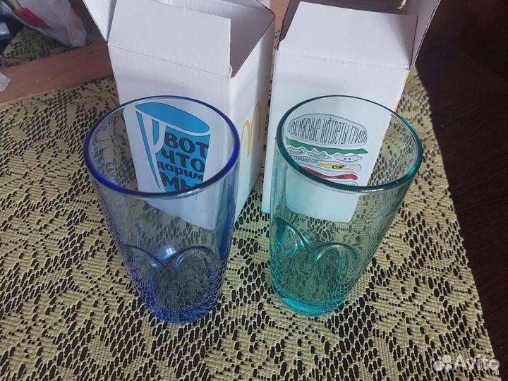 Стаканы из макдональдса