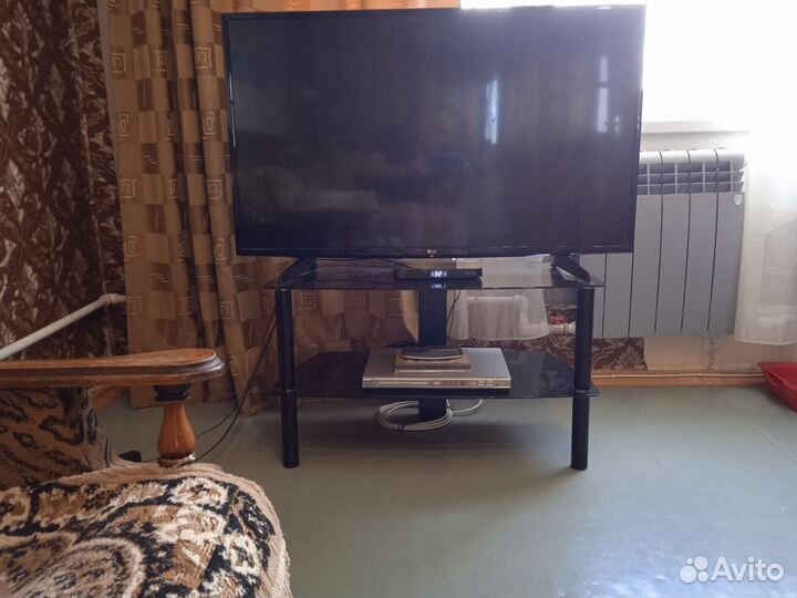 Стойка двухуровневая под тв, аппаратуру