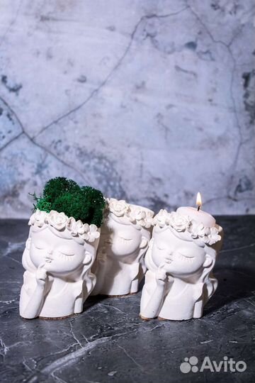 Кашпо, Подсвечник