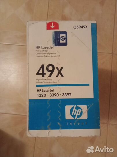 Картриджи для лазерного принтера HP 49A, 49X