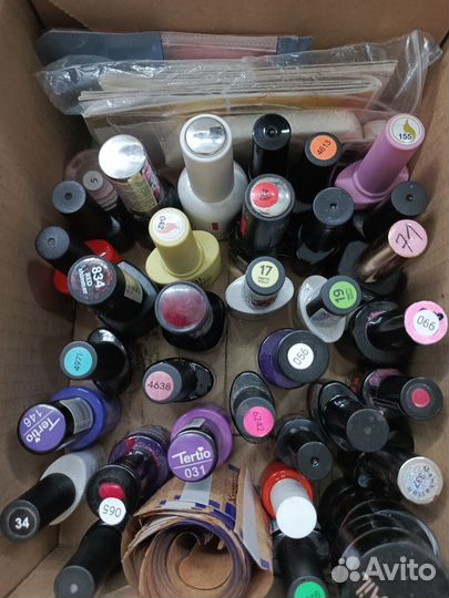 Набор гель лаков бу