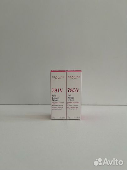 Clarins Joli Rouge Velvet губная помада