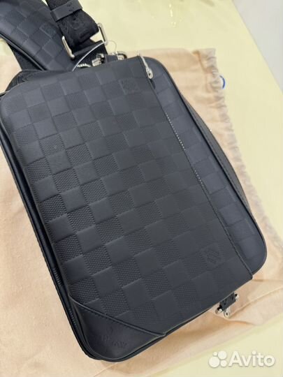 Натуральная кожанная мужская сумка турция