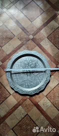 Поднос металлический СССР б/у винтаж