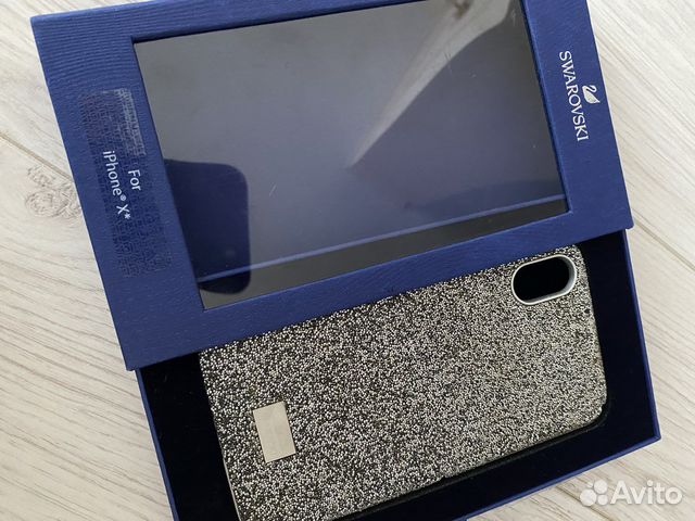 Чехол на iPhone x Swarovski