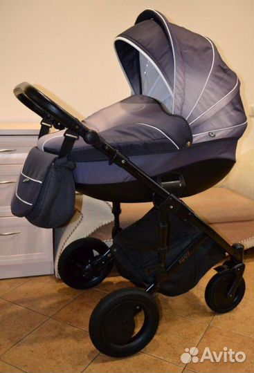 Коляска Tutis Pia 3 в 1 platinum