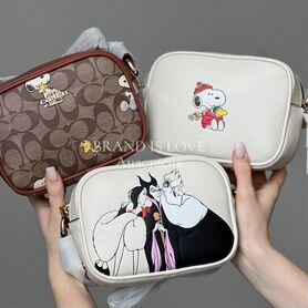 Сумка coach x disney coach x peanuts