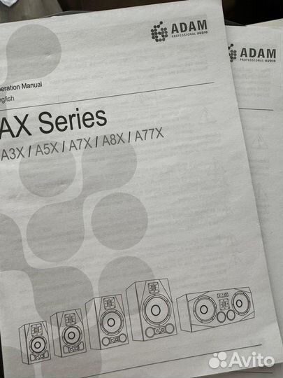 Студийные мониторы Adam A5X пара