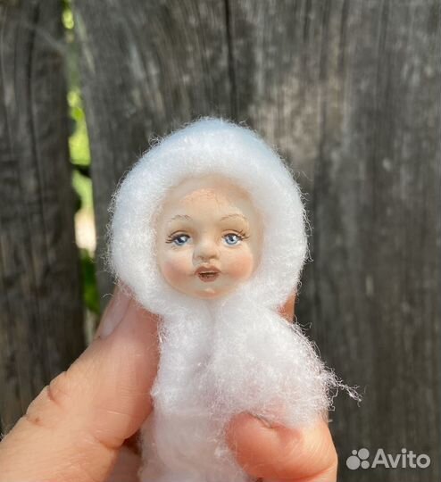 Гипсовые личики для ватных игрушек