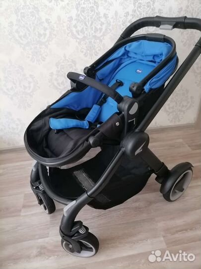 Детская коляска трансформер chicco fully 0+