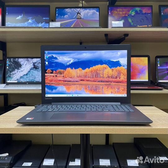 Ноутбук Lenovo AMD, 8Gb, SSD, Video-2Gb - рассрочк