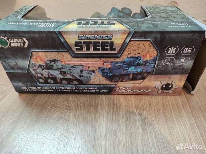 Танки радиоуправляемые -Танковый бой