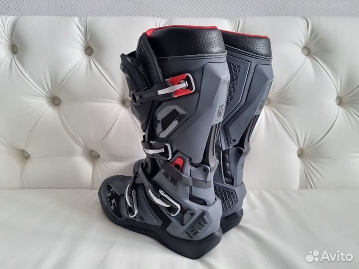 FlexLock Grey Мотоботы enduro Leatt boot 5.5