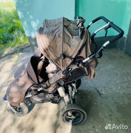 Детская коляска для двойни