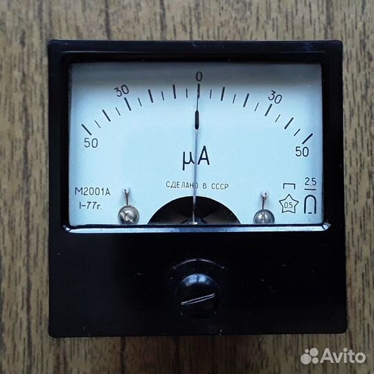 Микроамперметры, вольтметры стрелочные
