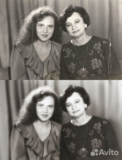 Восстановление старых фотографий вручную