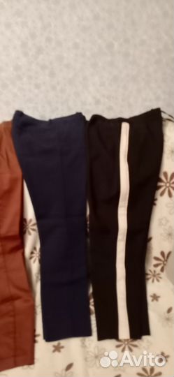 Летние женские брюки 44 lime,zara,h&m