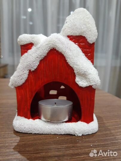 Продам новогодний сувенир подсвечник