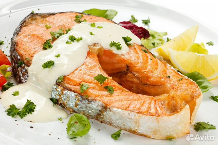 Стейки сёмги