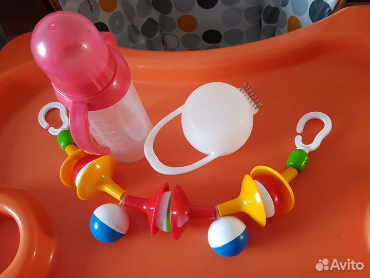 Погремушка для коляски,бутылочка контейнер для пус