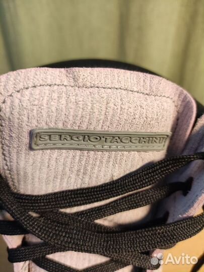 Ботинки женские замшевые, размер 38, на шнурках