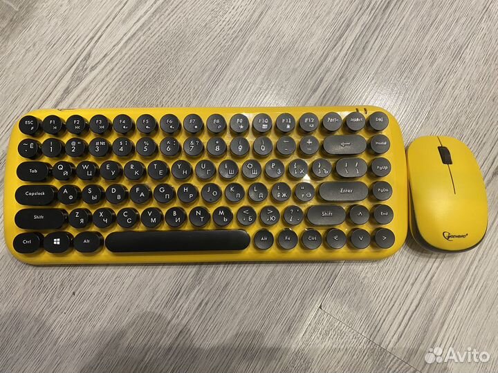Беспроводной комплект клавиатура + мышь Gembird