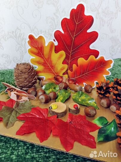 Поделка осенняя Краски осени в детский сад, школу