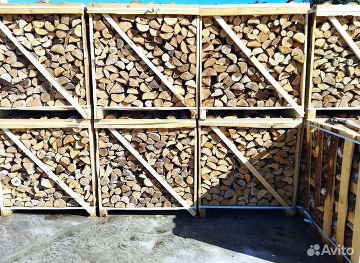 Дрова колотые