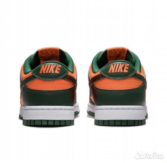 Кроссовки Nike Dunk Low Retro Miami Hurricanes